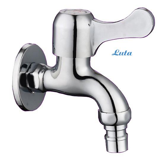 Vòi hồ inox 304 luta lt-800i trắng bạc, không lo gỉ sét, gọn nhẹ, đa dụng