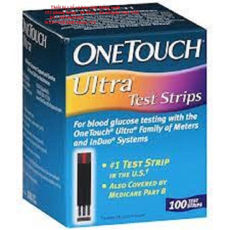 Que đường huyết Onetouch Ultra 25