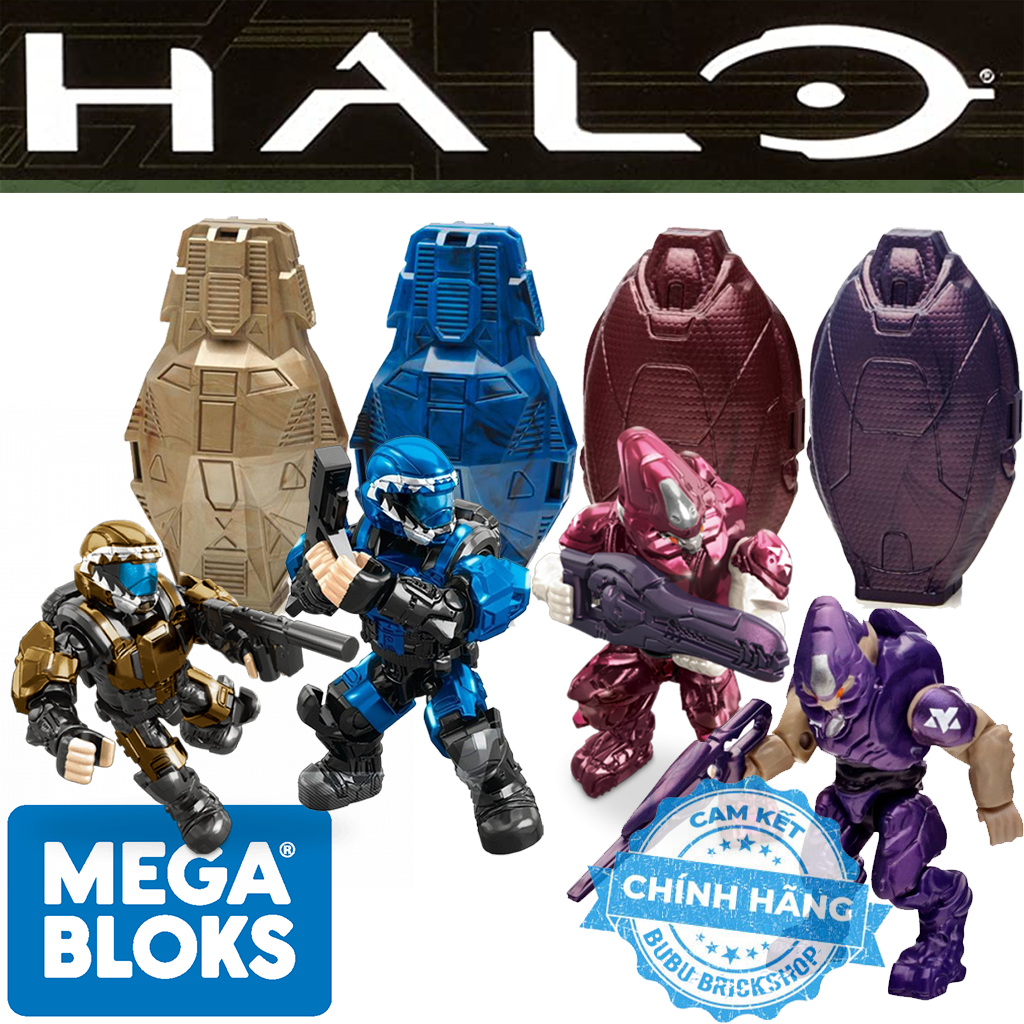Mega Bloks Halo ODST Drop Pod Metallic - Bộ xếp hình Mega Bloks