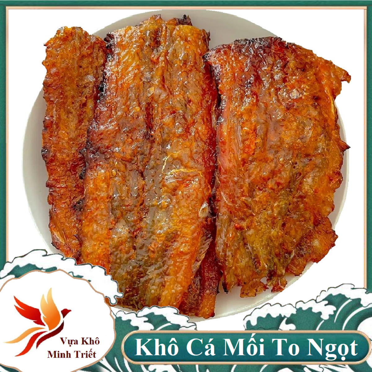 Khô cá mối Cà Mau rút xương  vị cực ngon- VỰA KHÔ MINH TRIẾT