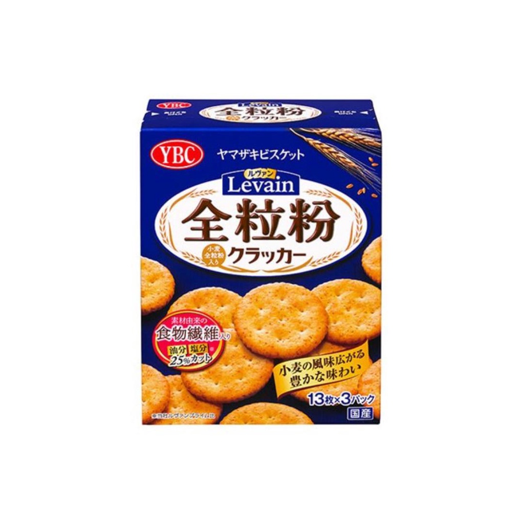 COMBO 2 Bánh Quy YBC Nhật Ngũ Cốc Nguyên Hạt 39 miếng 120.9g