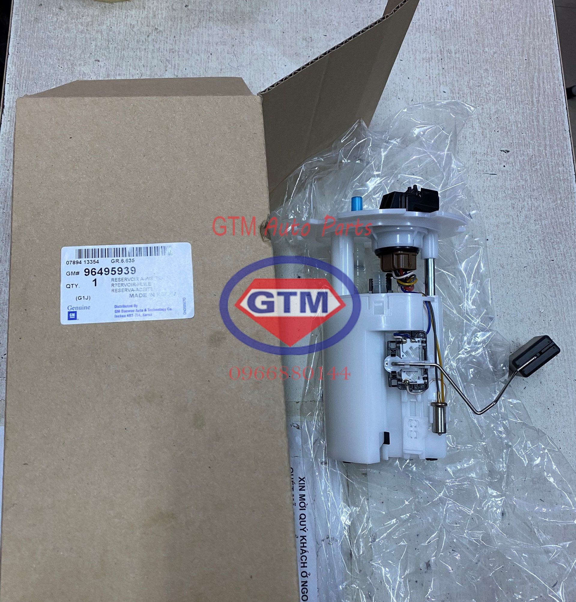 Cụm bơm xăng daewoo lacetti, gentra chính hãng