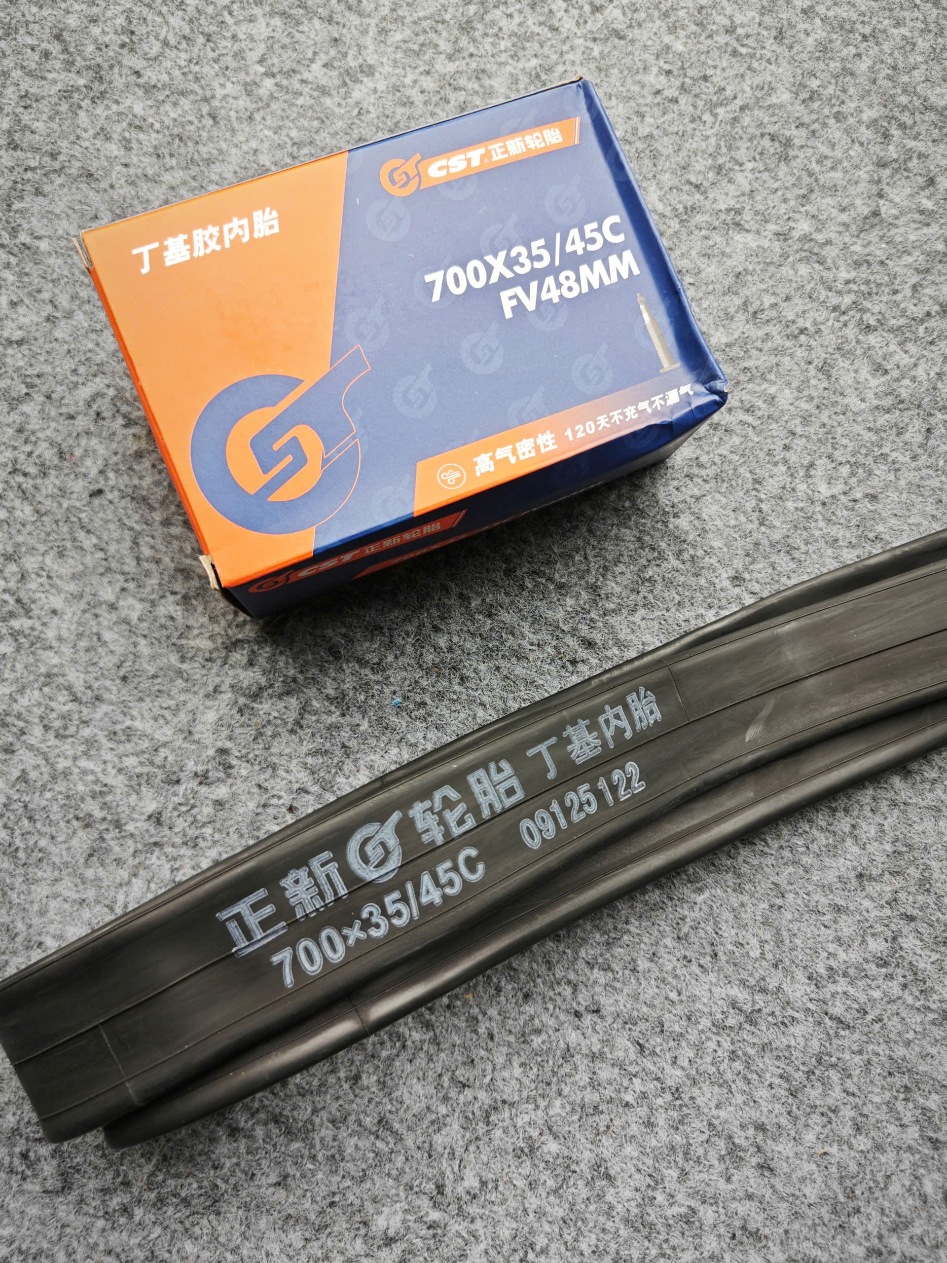 Săm Ruột CST 700x35/43C Cho Xe Đạp Touring, City, Fixed Gear, Road - Van Pháp Hạt Gạo FV 48mm