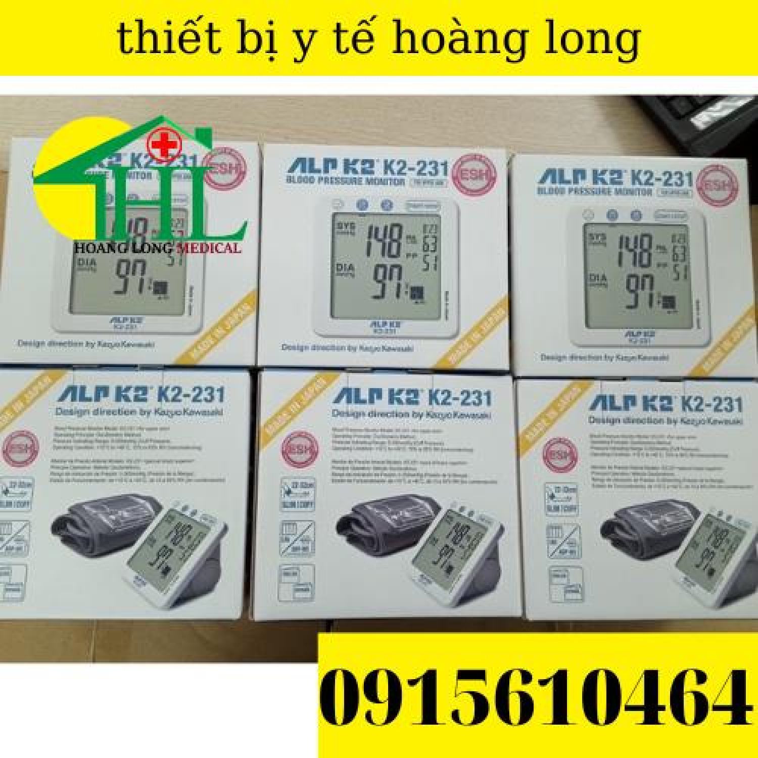 Máy đo huyết áp bắp tay alpk2 k2-231 - make in japan