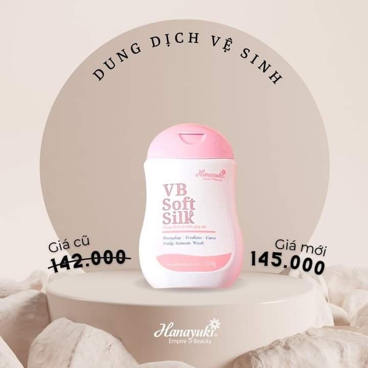 Mẫu mới - Dung dịch vệ sinh Hanayuki