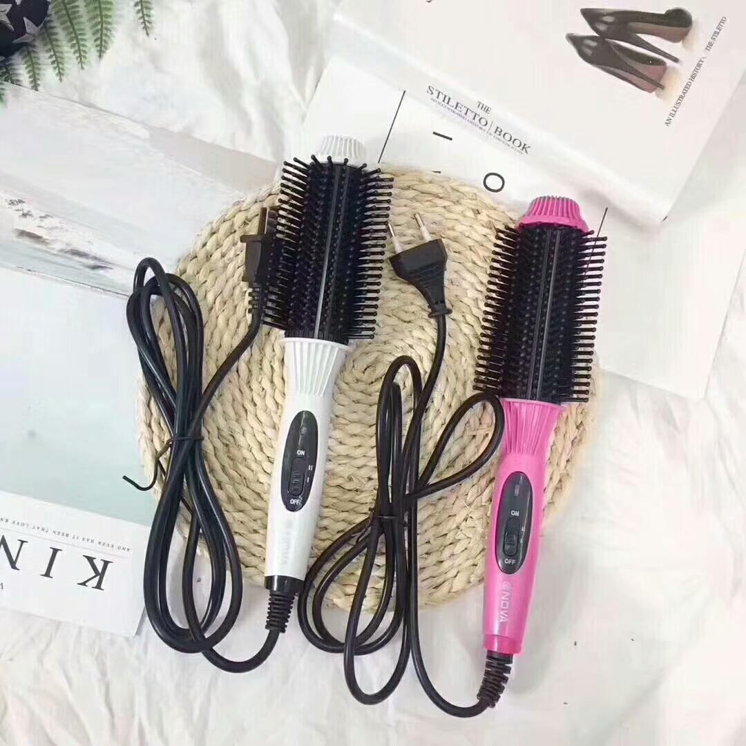 Lược Điện,Lược Uốn Tóc,Lược Chải Phồng Tóc,Lược Uốn Tóc Nova Nhc 8810 Đa Năng,Với 3 Chức Năng Uốn Dập Phồng Ép Tạo Kiểu Tóc Dễ Dàng ,Cho Bạn Một Mái Tóc Đẹp Ngay Tại Nhà Mà Không Cần Tốn Chi Phí Ra Tiệm Làm Tóc,Sale 50%