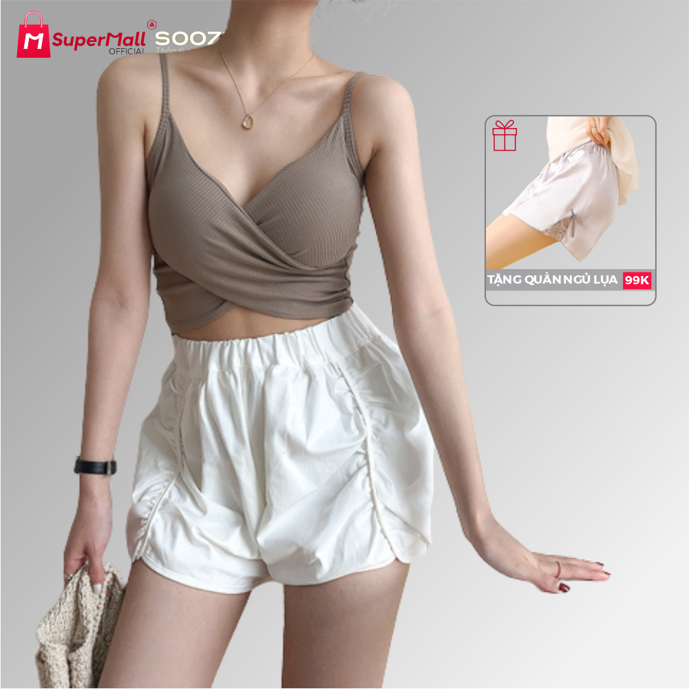 Áo 2 dây thể thao nữ có đệm ngực kiểu Hàn quốc, vải cotton lạnh, mặc thể thao