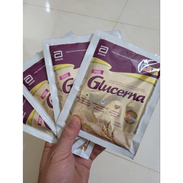 Combo 50 gói sữa Glucerna hướng lúa mạch và vani 52.1g x 50