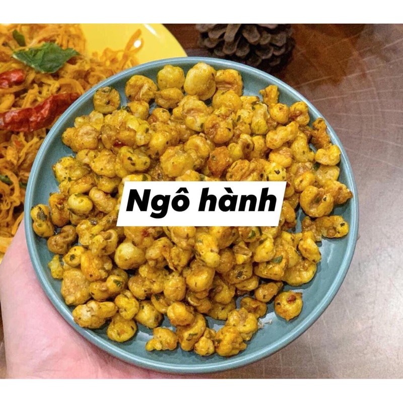 1kg ngô nếp sấy hành thơm ngon giòn tan
