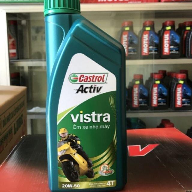 [HCM]Nhớt Castrol Activ Vistra 4T 20w50
