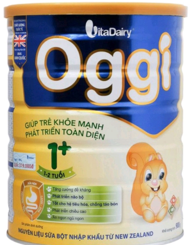 Sữa bột oggi 1+ 800g