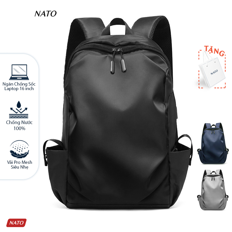 Balo NATO Plain - Backpack Sợi Vải ProMesh Deluxe Ba Lô Laptop Nam Nữ Đẹp
