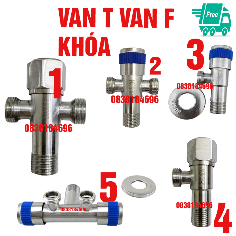 Van T chia bồn cầu Inox SUS 304 Sản phẩm không han rỉ có thể dùng trong môi trường nước . T cầu van T cầu khóa Vàn van T, Van F khóa T cầu, chọn theo ảnh, số tương ứng bài đăng, T cầu, van t cầu, van F NKL41