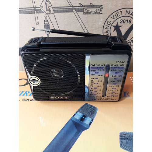 Đài radio nghe nhạc fm sw606ac