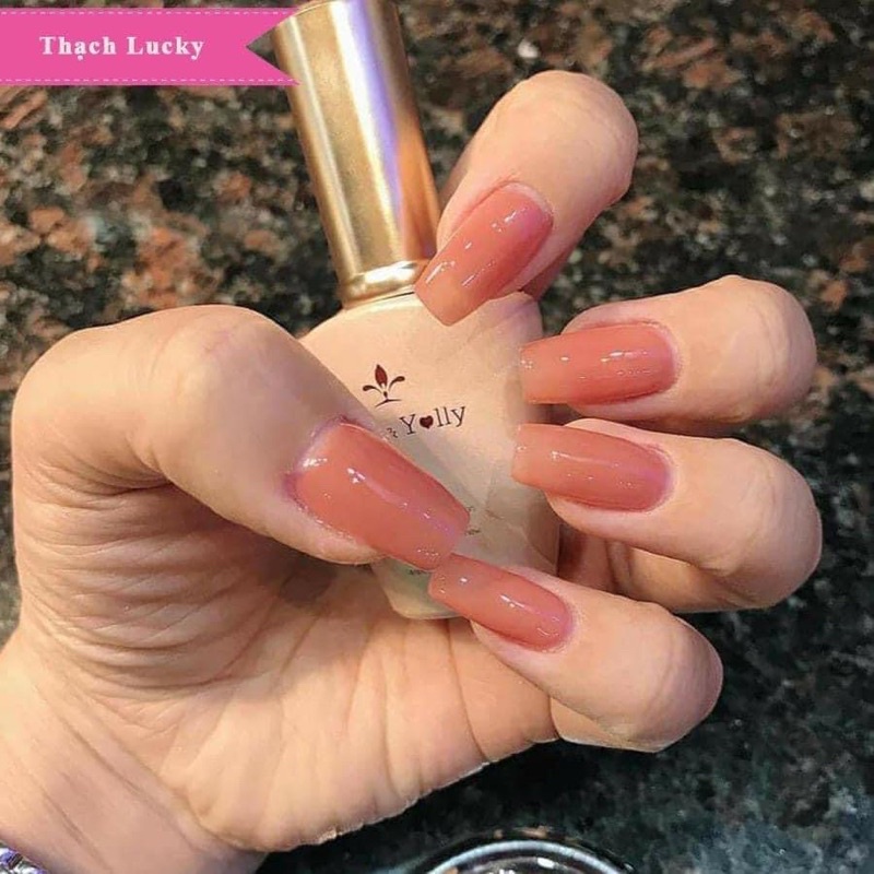 Sơn gel thạch Lucky - màu thạch hottrend được chị em yêu thích