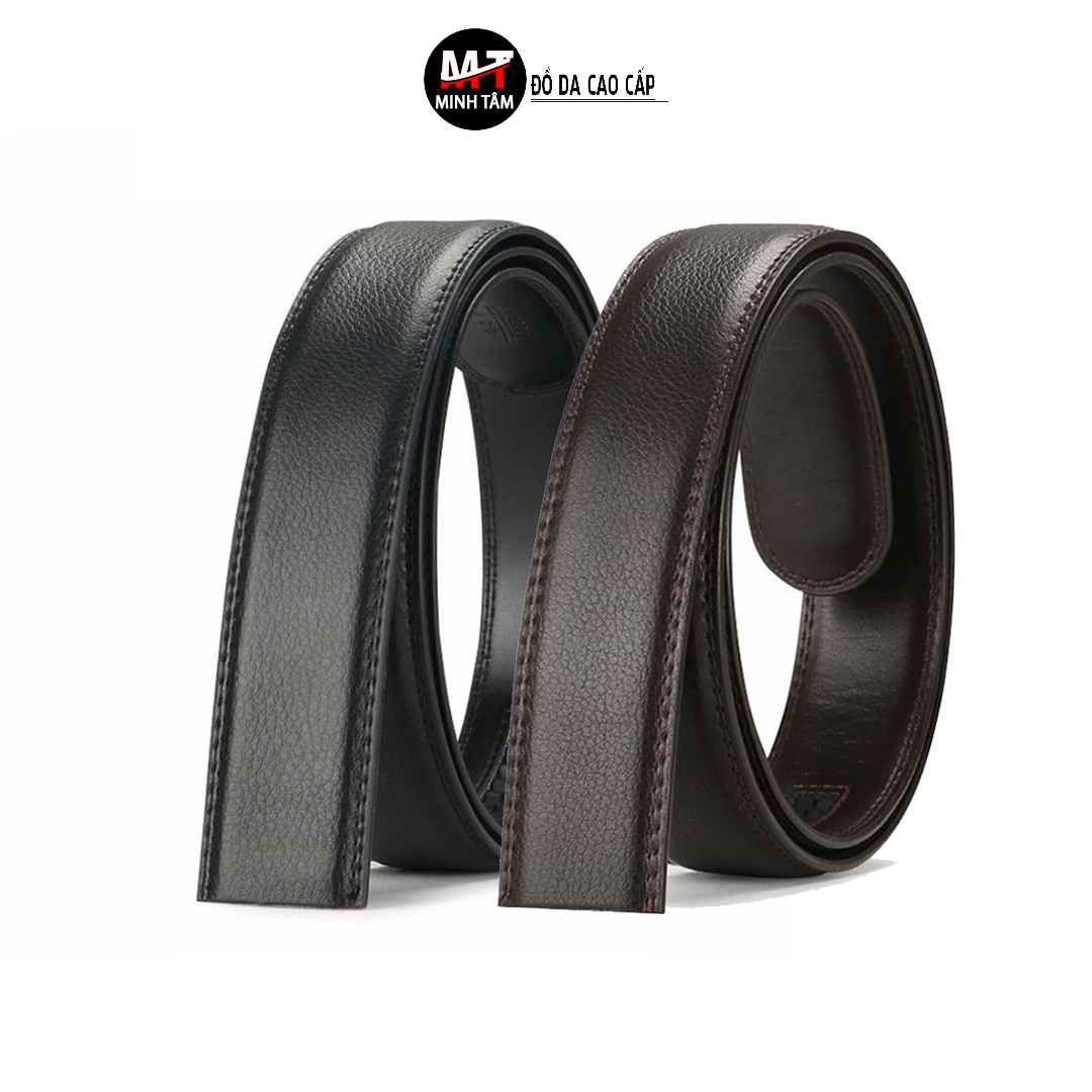 [HCM]Dây Thắt Lưng Nam Minh Tâm Da Cao Cấp Dùng Cho Khóa Tự Động MT334-51