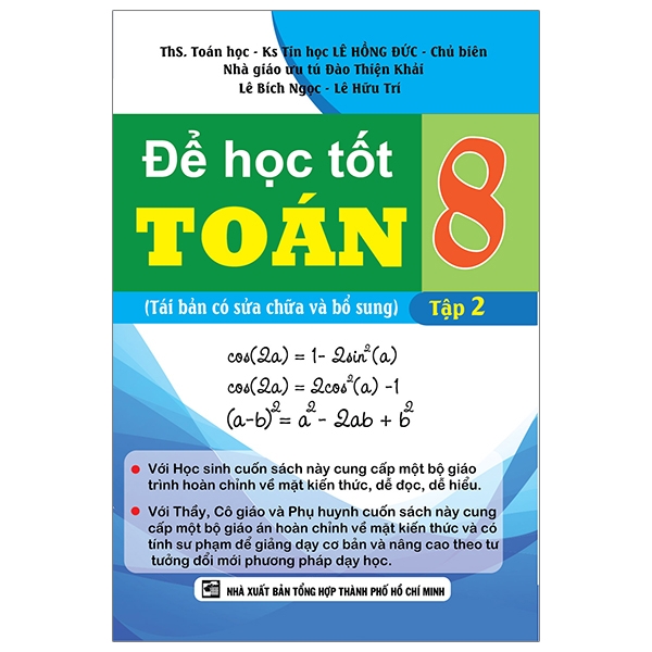 Fahasa - Để Học Tốt Toán 8 - Tập 2