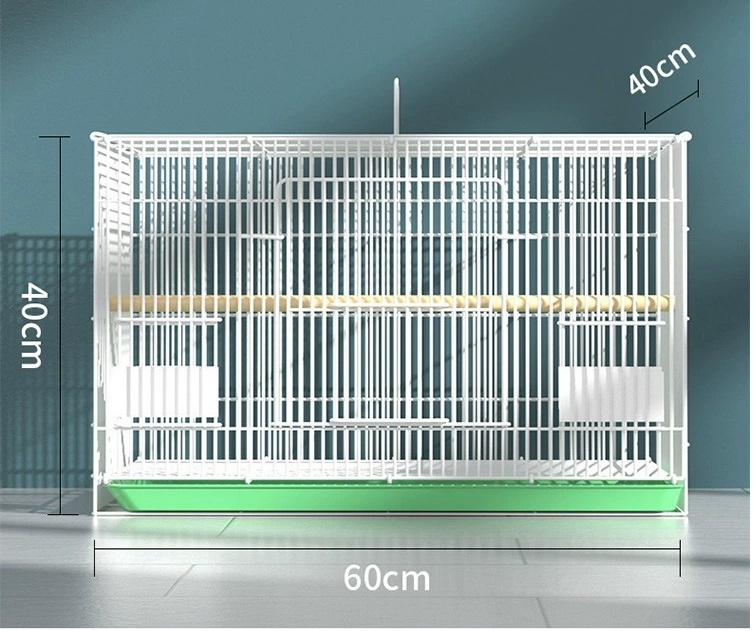  Lồng chim sơn tĩnh điện kích thước 60x40x40 dành cho chim cảnh chào mào vẹt yến phụng lovebird 