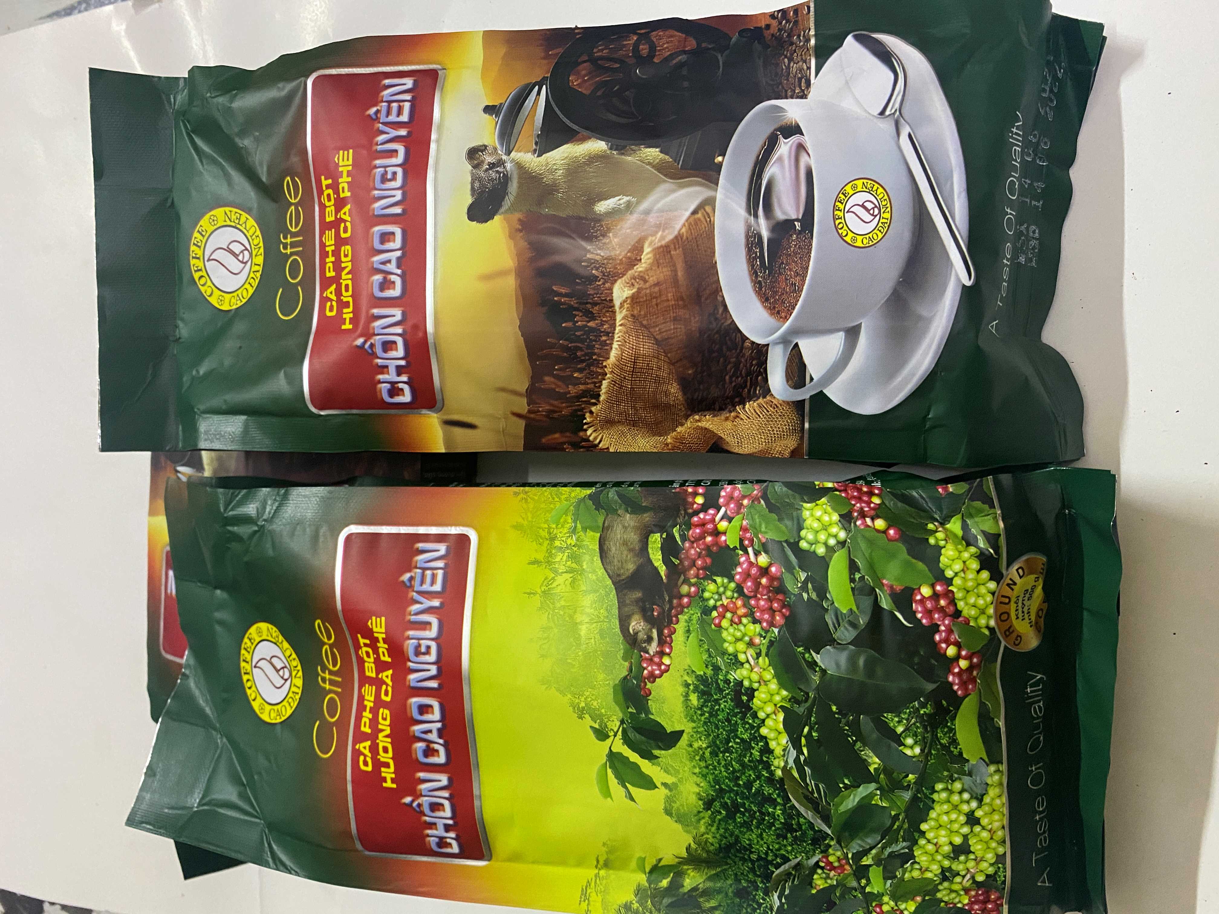 Cà phê chồn cao nguyên 500g