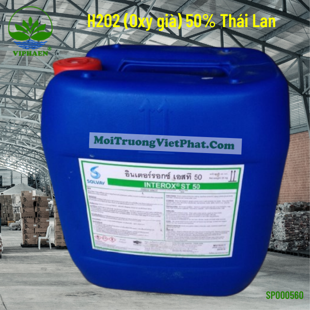 H2O2 (Oxy già) 50% Thái Lan (Can 30 lít)