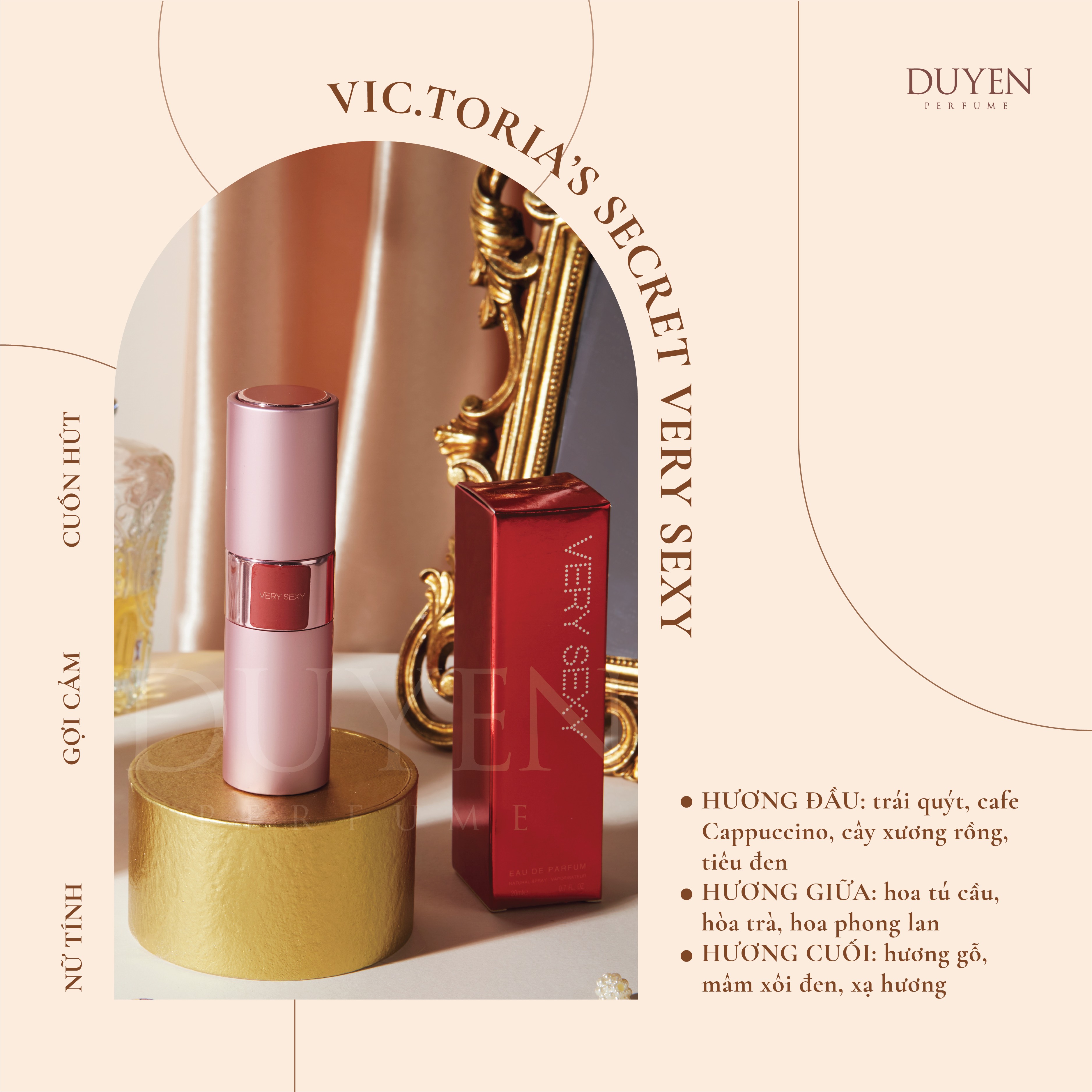 Duyenperfume - nươc hoa mini 20ml vic very sexy