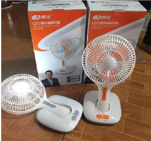 Den tich dien panasonic, gia quat sac dien asia,gia quat nho,giá quạt máy,đèn sạc loại nào tốt - Quạt tích điện đa năng, tiện dụng có thể làm quạt để bàn, quạt treo tường, quạt di động 001