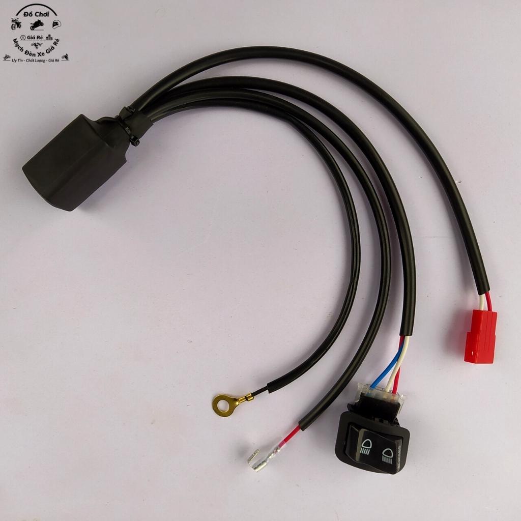 Mạch bật tắt đèn wave, Công tắc bật tắt đèn wave rsx đời mới kèm auto passing lắp trên công tắc passing sh