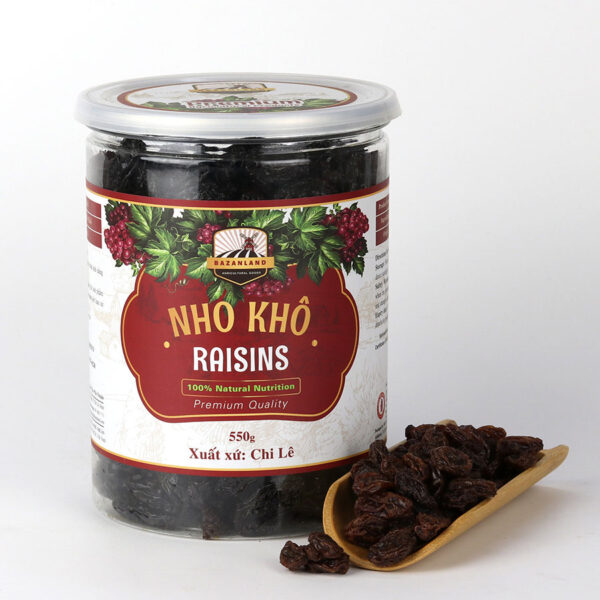 Nho Khô Chile 550g hàng chính hãng