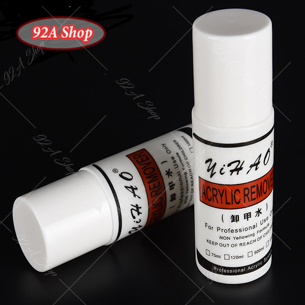 Nước tẩy sơn móng tay, pha loãng sơn yihao 75ml