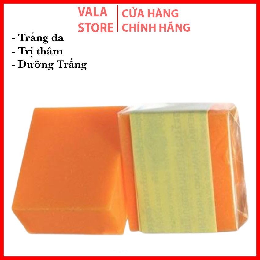 [Combo 3] Xà Phòng Nghệ Cam Trắng Da Giảm Mụn Thâm Thái Lan 50g