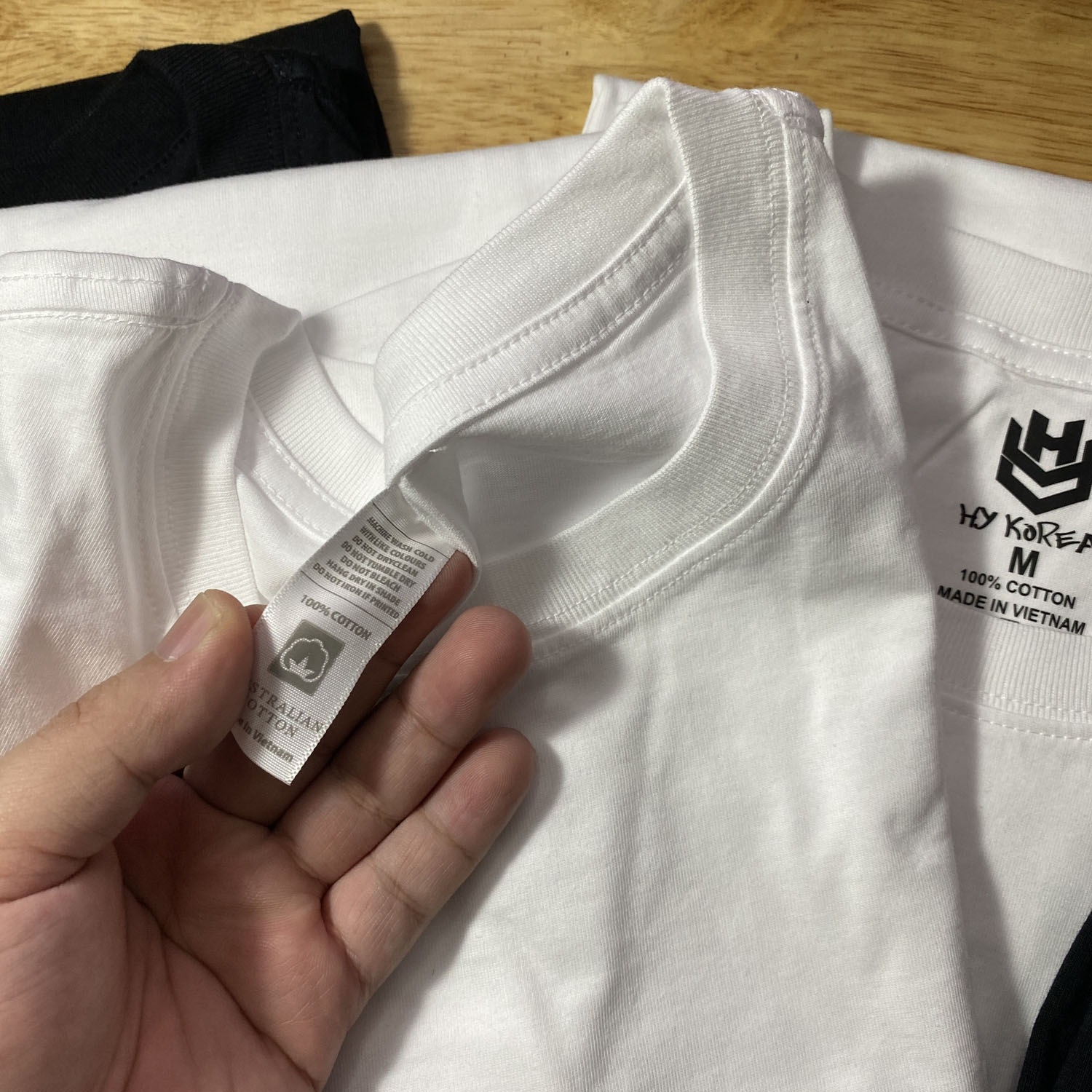 Áo Thun HY Korea Chất Liệu Cotton 100% Nguyên Chất, Hình In Mèo Khủng Long Full HD Sắc Nét. 7