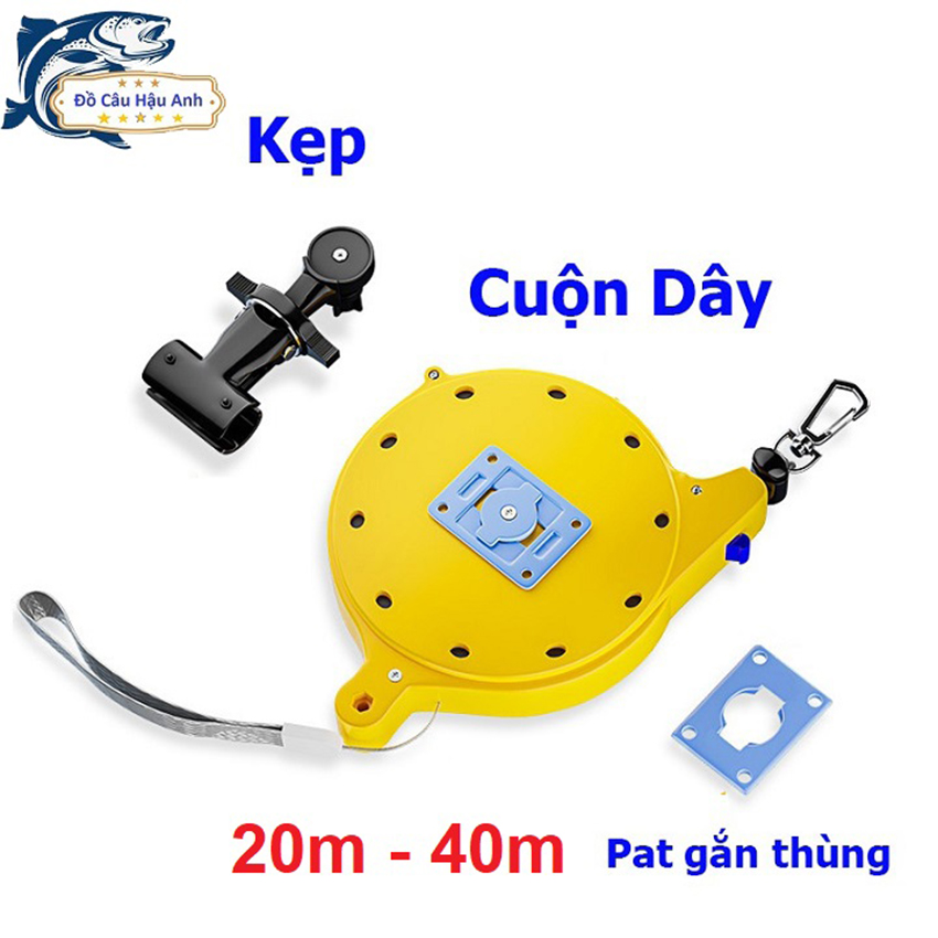 [Freeship] Dây an toàn cần câu tay gắn thùng câu đài ghế câu cá HPK6 Hậu Anh FISHING dây an toàn có độ đàn hồi cao bền đẹp