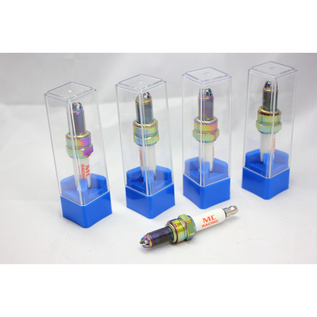Bugi độ 3 chấu mc racing chân ngắn chân dài cho mọi loại xe máy - chân dài