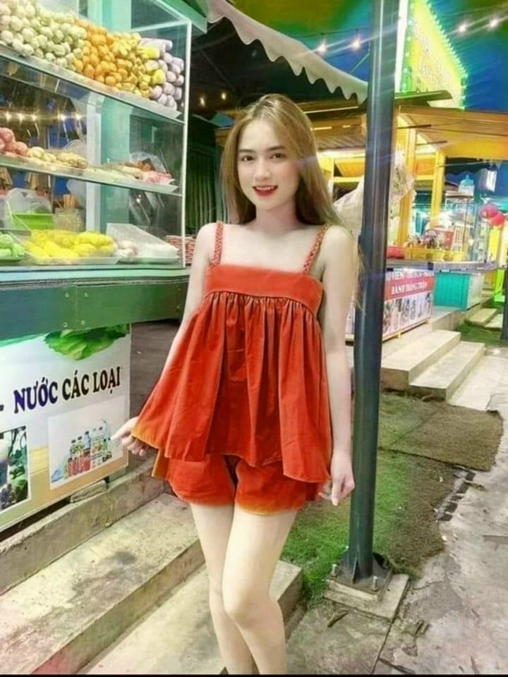 Set Bộ Ngắn Hai Dây Vải Lụa Hàn Mịn Đẹp, Freesize Dưới 58kg