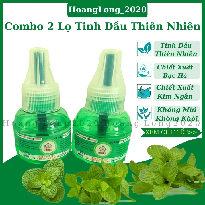 TINH DẦU ĐUỔI MUỖI 2 LỌ