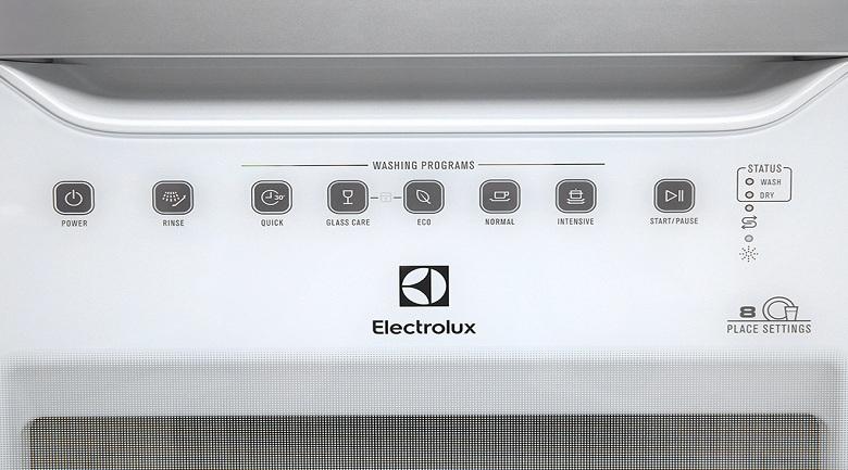 Máy rửa chén mini Electrolux ESF6010BW 1480W - thiết kế nhỏ gọn vận hành êm