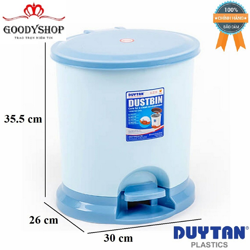 Thùng rác đạp oval trung duy tân no.187 goodyshop