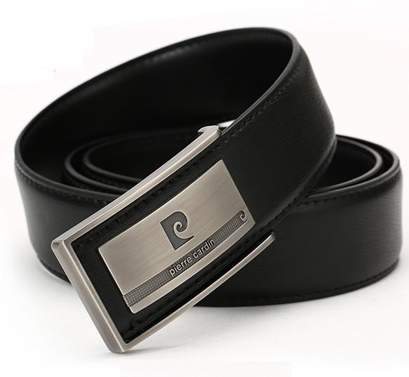 Dây nịt khóa bấm ,Thắt lưng PU dây phủ khóa - mặt logo (.... Pr...V... , hình con cá sấu , ...) giao ngẫu nhiên