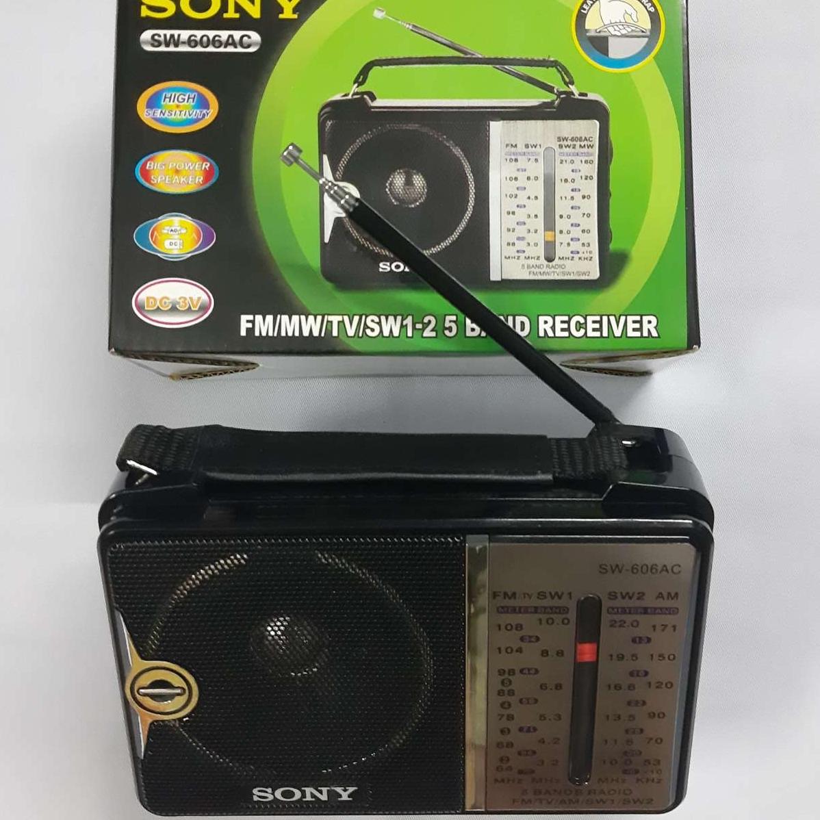 Radio nghe đài FM, radio cắm điện, xài pin