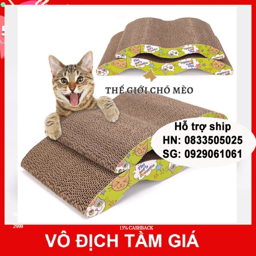 Bàn cào móng cho mèo kèm canip - bàn cào móng mèo-giúp mèo cào sạch và mòn bớt móng