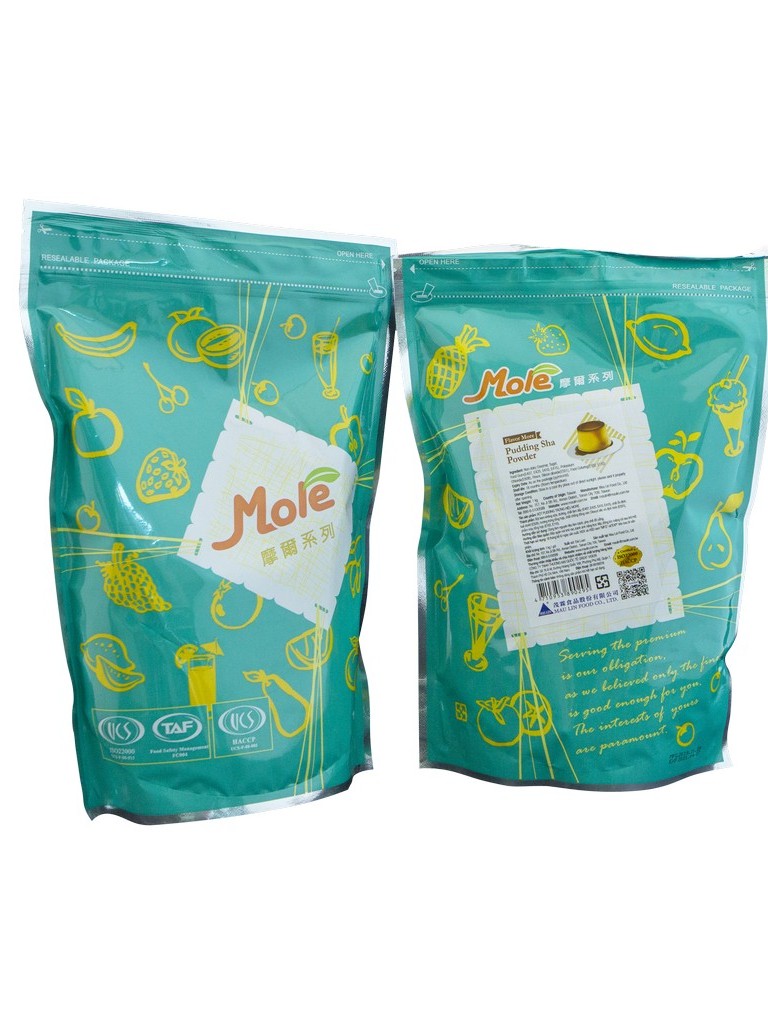 Bột pudding trứng Đài Loan Maulin mole  bịch 1kg
