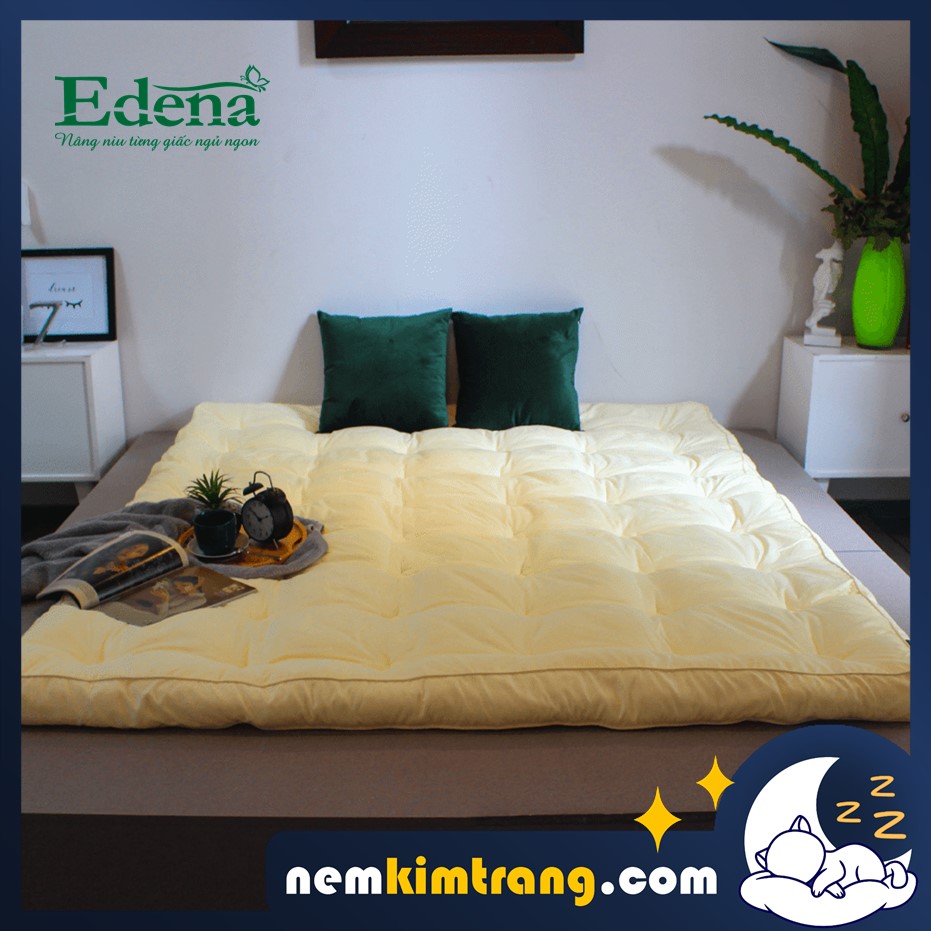 Topper Edena Hoàng Gia tấm làm mềm nệm - CHÍNH HÃNG, MỀM MẠI