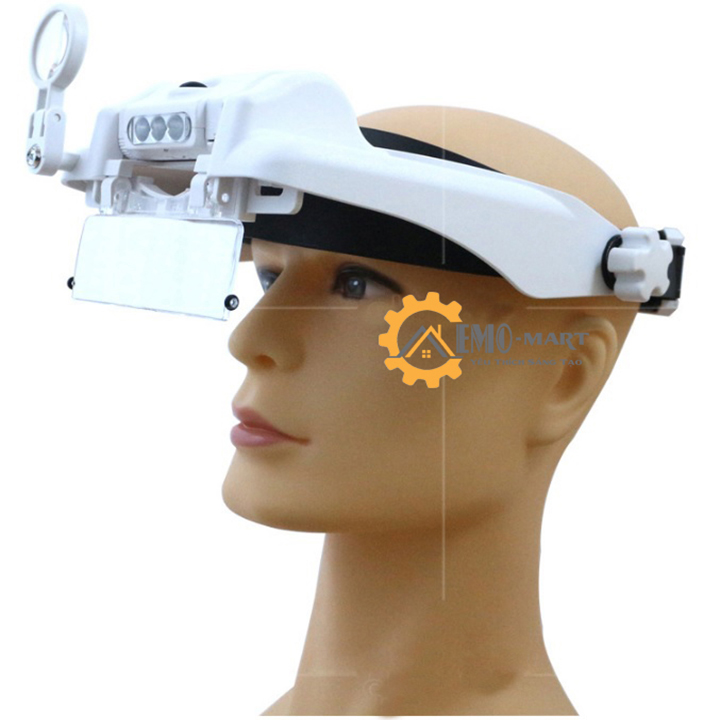 Kính lúp đeo đầu có đèn led chiếu sáng MG81000G