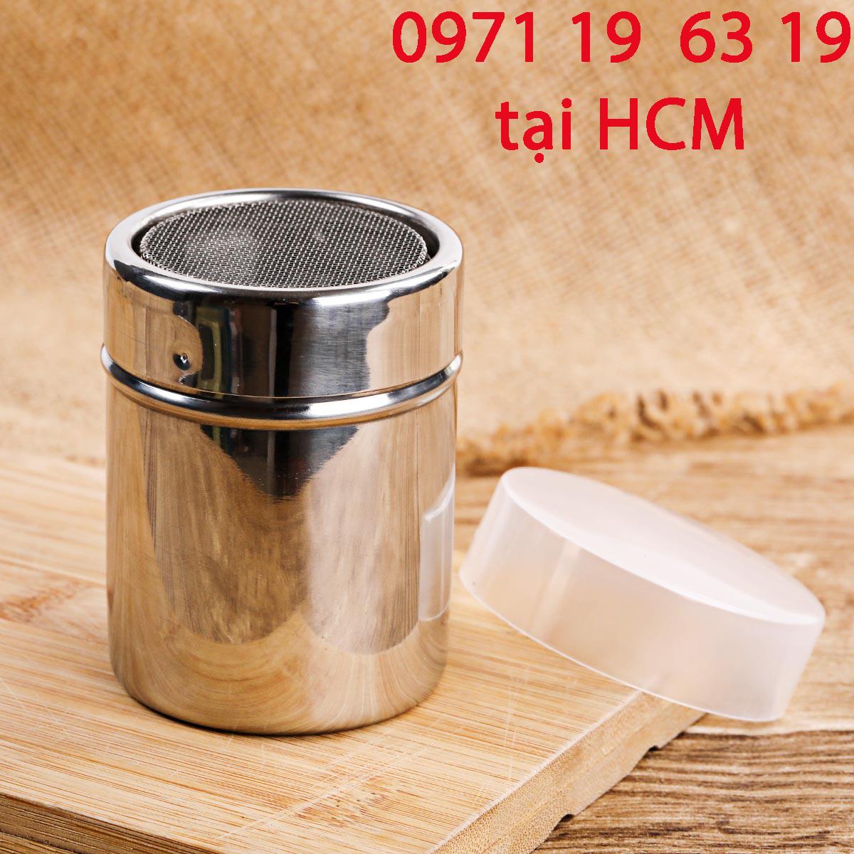Lọ/hũ rắc bột cacao, matcha