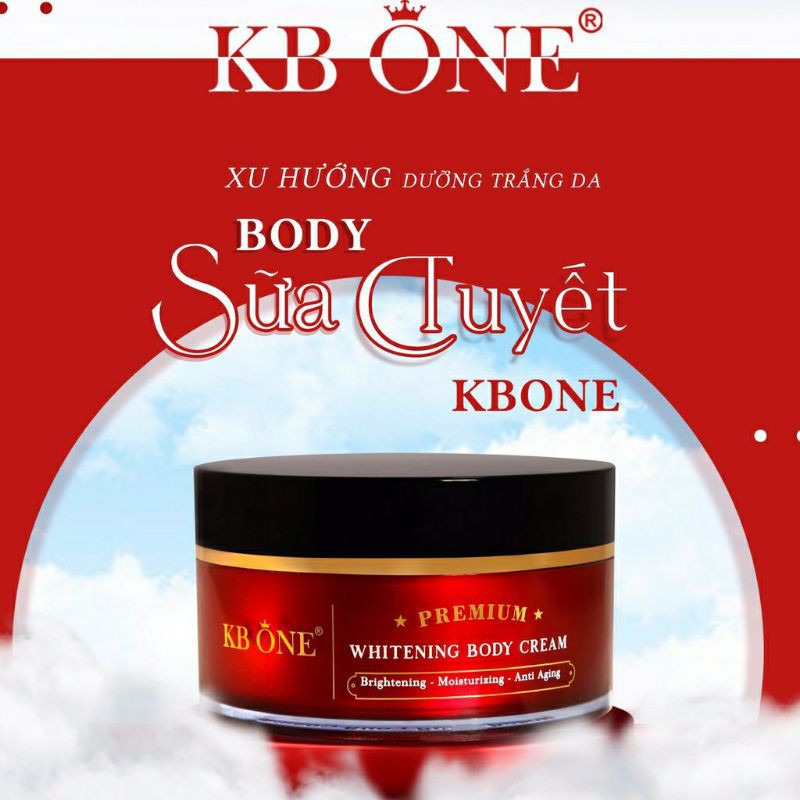 Body sữa tuyết kb one 200g mẫu mới