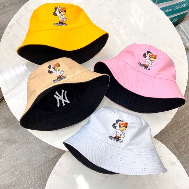 Mũ Bucket 2 Mặt Chuột MicKey-Siêu Kute