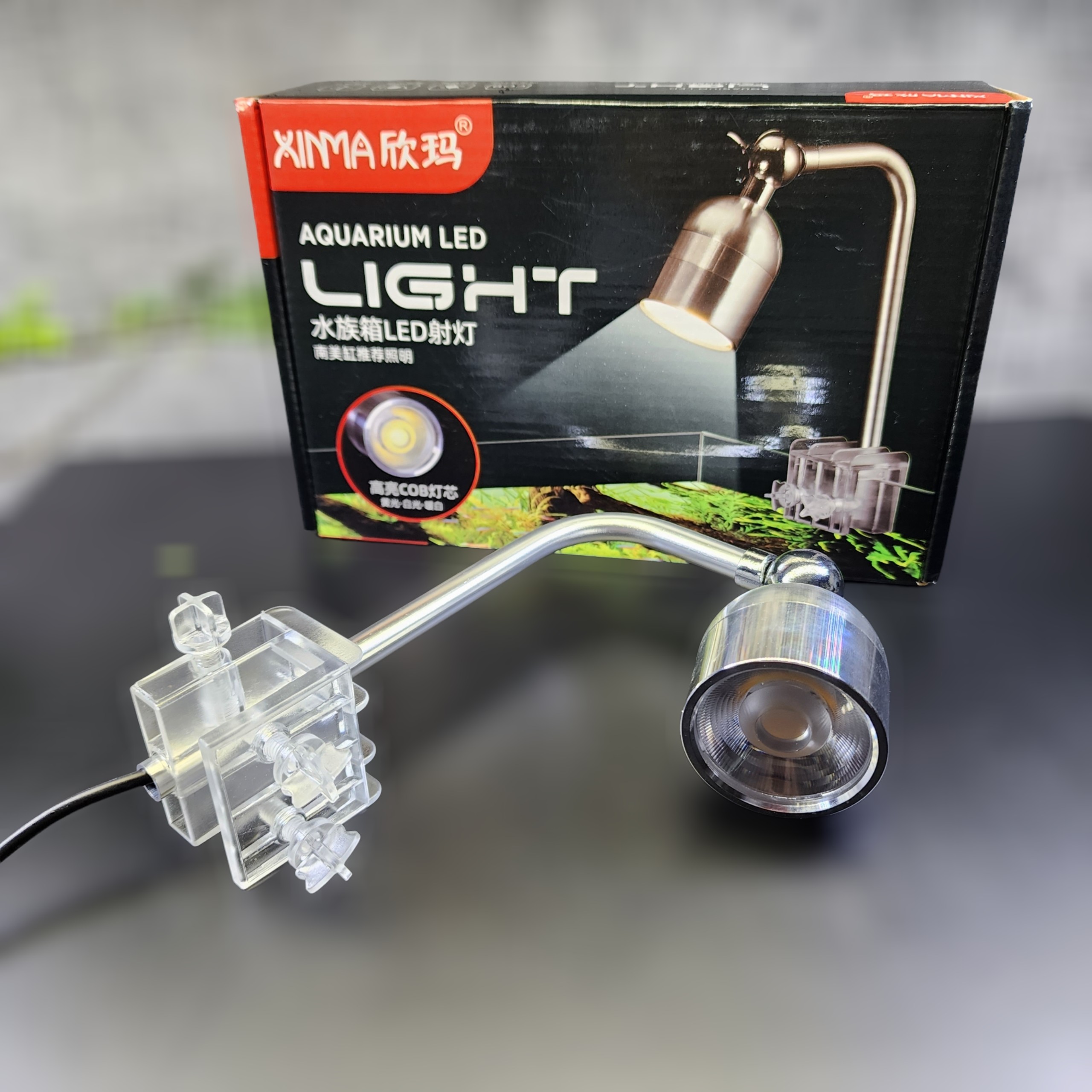 Đèn LED Rọi XINMA 3 Chế Độ Trắng- Vàng Ấm - Vàng Nắng Đèn Rọi Cho Cho Hồ