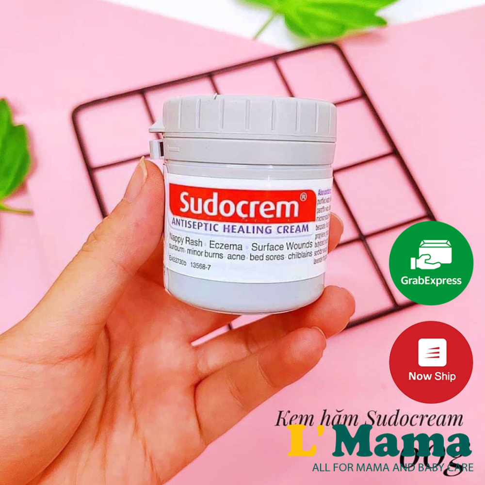 Kem hăm sudo, kem hăm tã đa năng cho trẻ sơ sinh sudocream hộp 60g