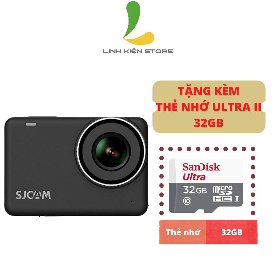 Camera hành trình SJCAM SJ10 Pro - Camera hành động chống rung GYRO Supersmooth hỗ trợ điều khiển từ xa