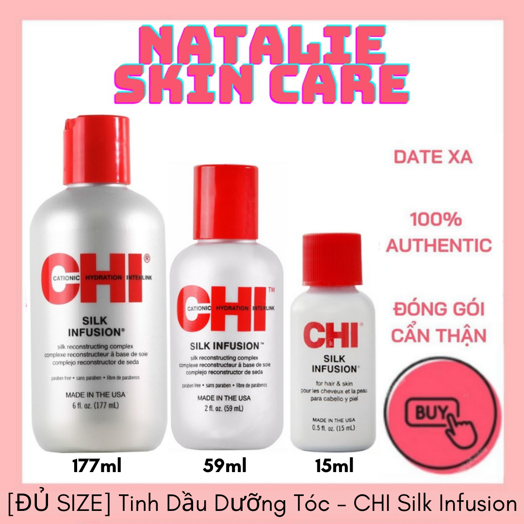 Tinh dầu dưỡng tóc - chi silk infusion